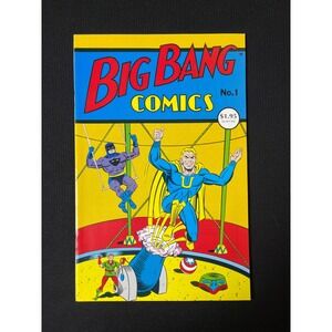 Big Bang Comics No 1 Vintage Comic Book First Issue 1990s